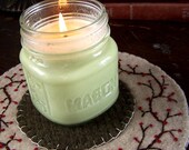 Winter Berries on Branch Candle Mat