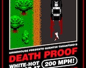 Death Proof 8-Bit Game Style Print - 12x16