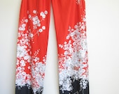 1970s Vintage Fringed Obi Bohemian Shawl
