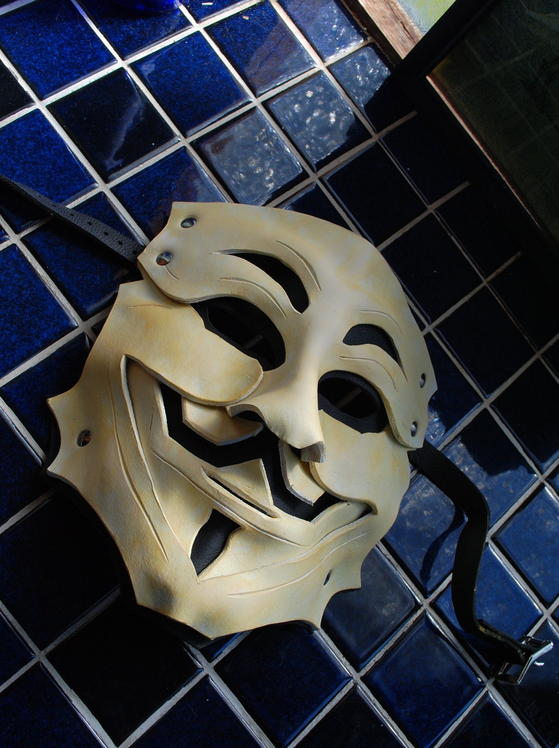 Guy Fawkes Leather Mask