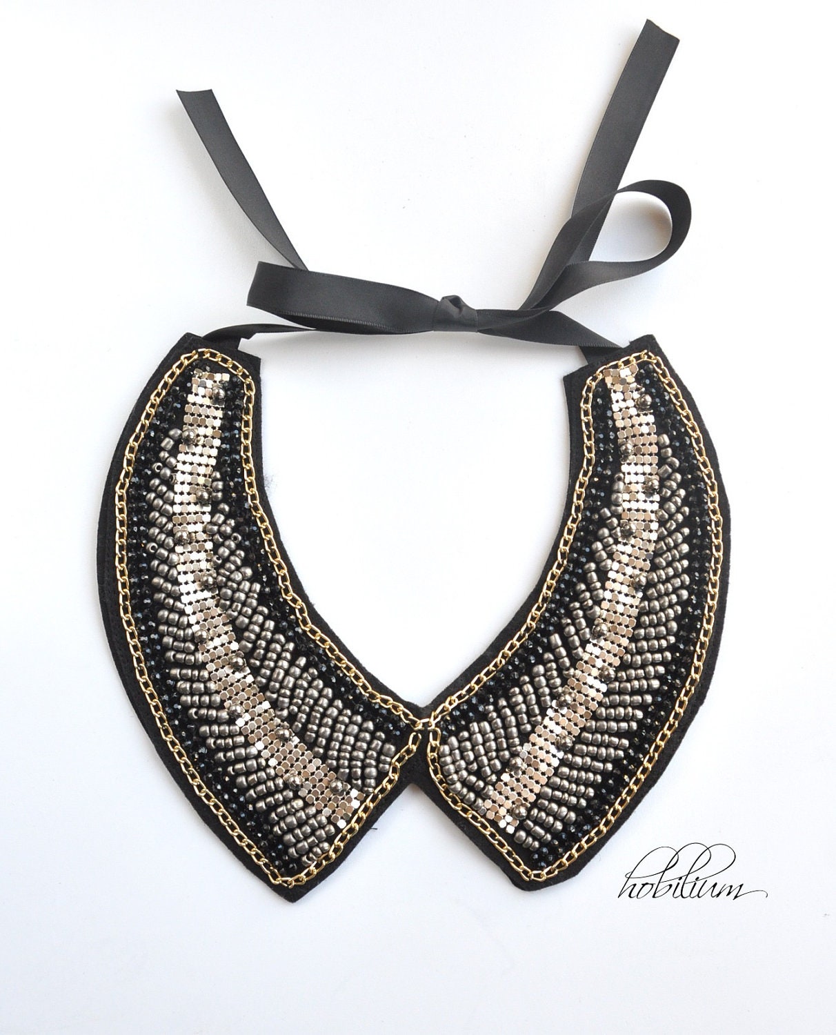 Collar Necklace-Col Claudine peter pan