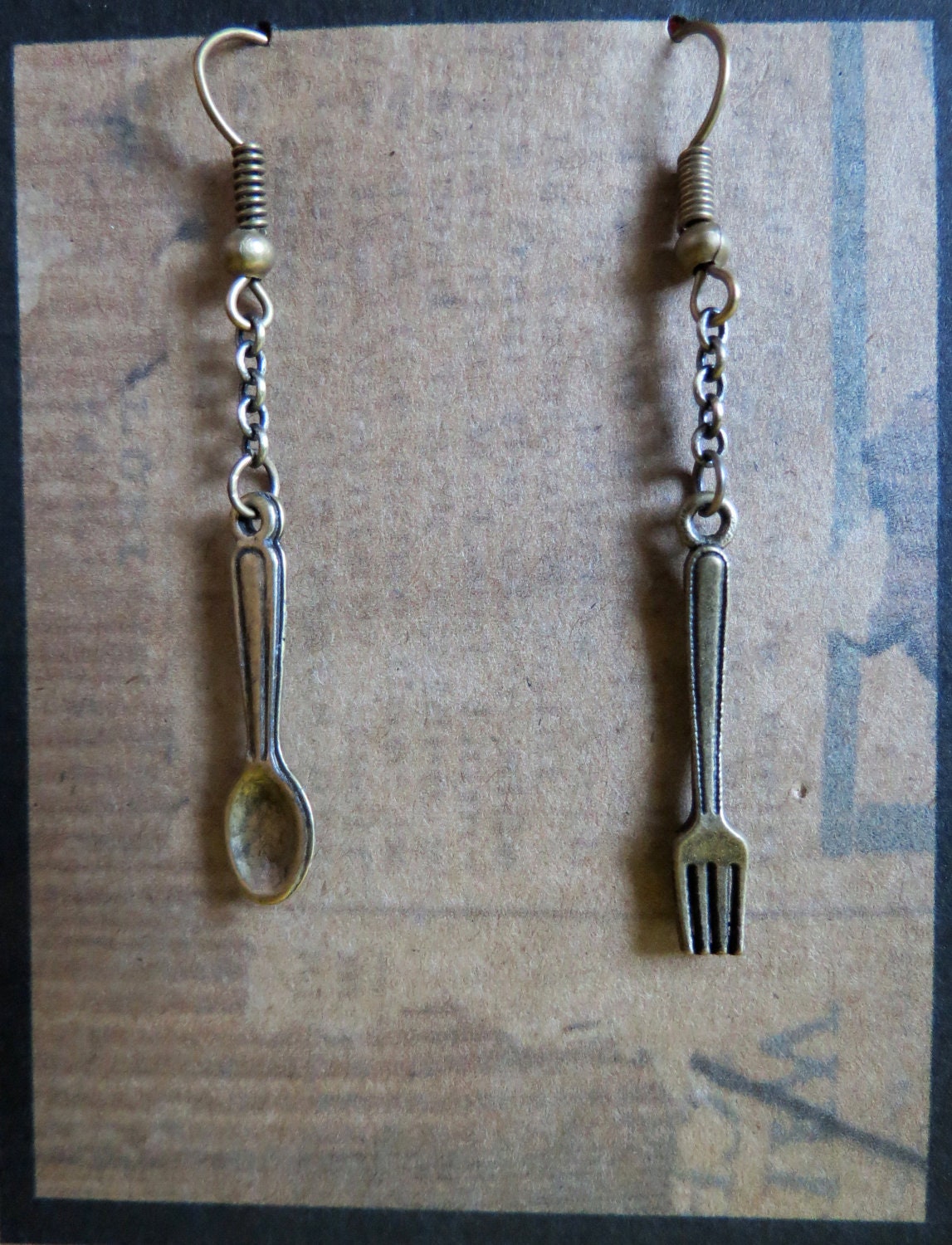 Fork and Spoon Earrings