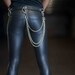 LENA QUIST, Item of the Month: 25% Off, Black Matte Jeans Back Leather Look Leggings