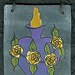 Immaculate / Sacred Heart - Folk Art - Tin Salvage MilagrO - Original Painting