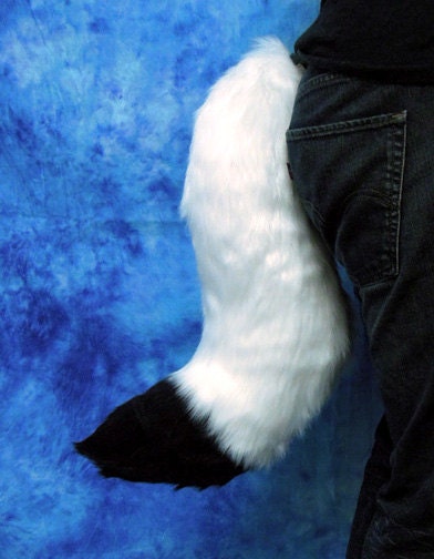 Arctic Fox Faux-Fur Fox Tail - Fursuit - Cosplay - Costume