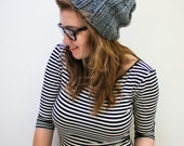 Chunky Knit Ribbed Hat