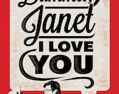 Dammit, Janet - The Rocky Horror Picture Show Poster