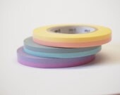 Washi Tape - mt slim (3 rolls, 2 tone, 6mm X 15M)