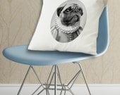 Dog pillow cushion cover 100% cotton