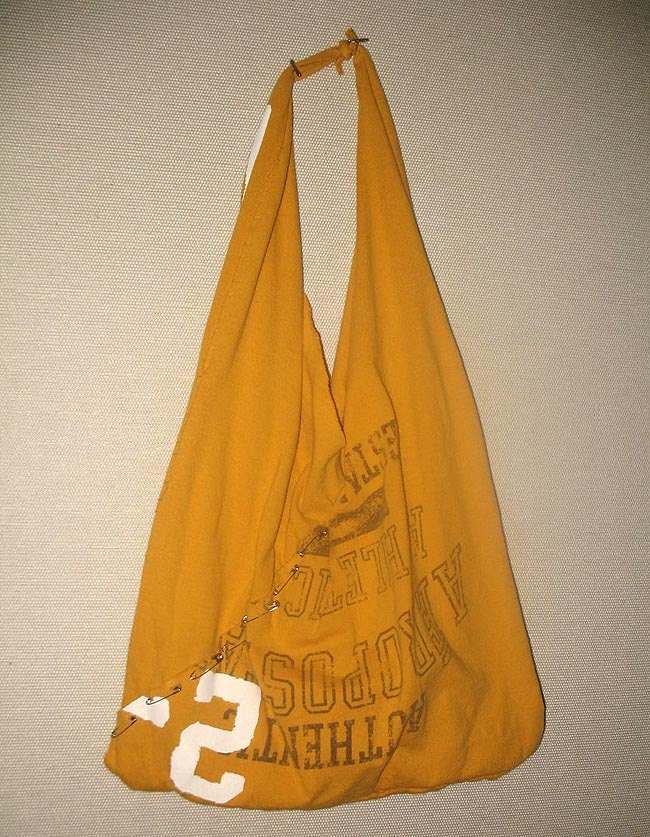 Handmade AE T Shirt Hobo Purse