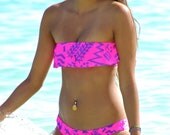 Hilo 1Ruffle Bikini Top - 1) Choose Style 2) Choose Fabric 3) Choose Size