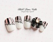 Princess Style Fake Nail Set - " I'm not Juicy Couture "