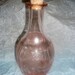 Antique Pink Depression Glass Decanter Mayfair's Open Rose Pattern Only 35 USD