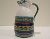 Vintage Modern Italian Ceramic Desimone Pitcher