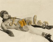 MATURE... Naked Skier... Fun Digital Download