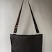 Large Leather Messenger - Dark Roast - Made to Order