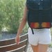 Mountain master backpack -- black and pendelton -- medium -- made to order.
