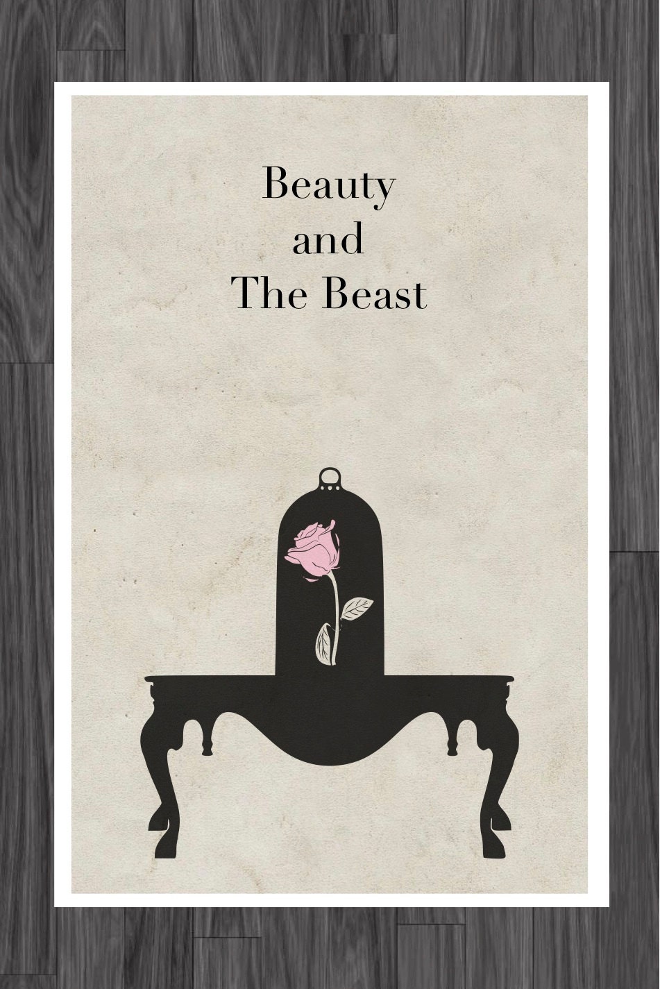 Beauty and the Beast Fairy Tale Poster Art 11x17