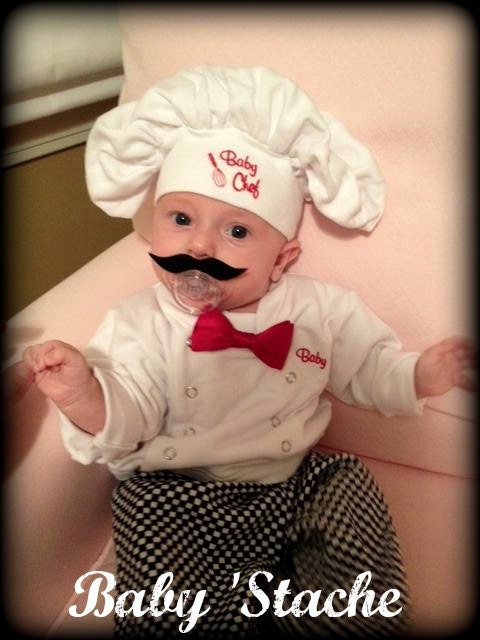 Mustache Pacifier - Baby Mustache - The Wise Guy