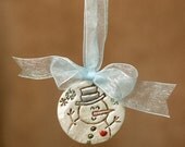 Snowman Christmas Ornament
