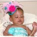 Baby mad hatter mini top hat-Newborn mini top hat-Newborn photography prop