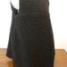 Cute & warm black / grey teddy baby toddler winter dress. Hippie bohemian pixie boho fleece