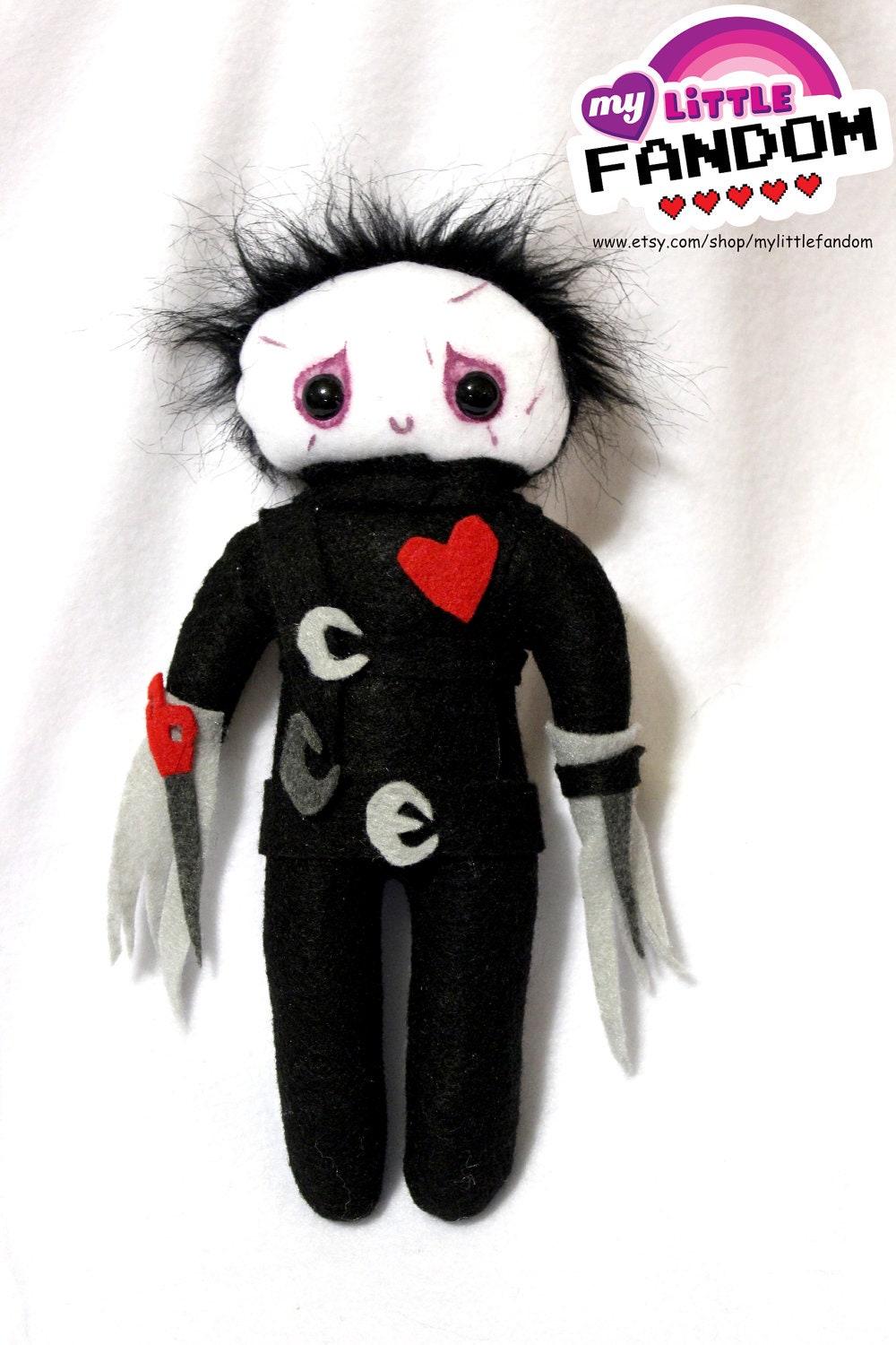 Edward Scissorhands Custom Plush