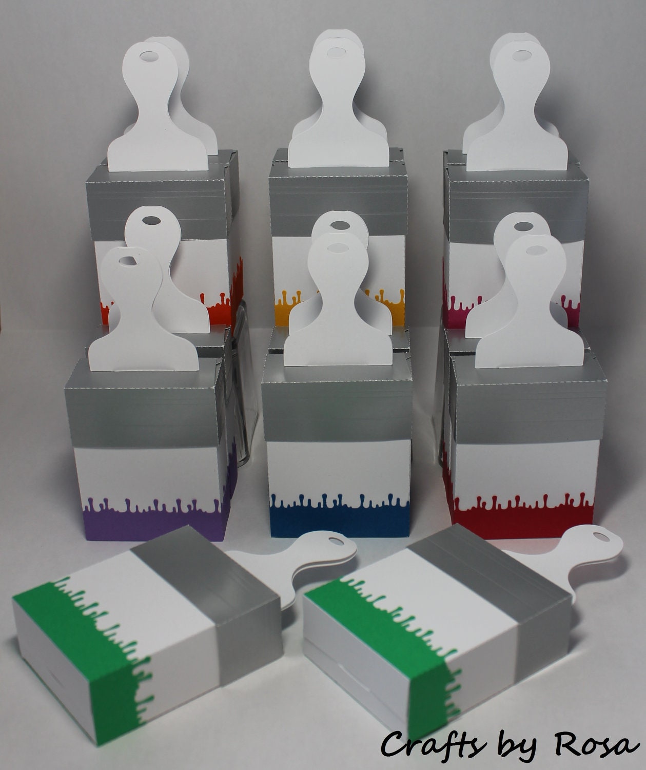 Paintbrush Favor Box