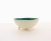 Small Blue Green Porcelain Bowl