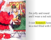 Santa's Story - Made to Order - Personalized Children's Keepsake Story Book  - Learning Toy - wehive