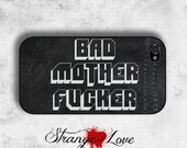 iPhone 5 & 4 / 4s case -Pulp Fiction (Bad Mother Fucker Wallet) Design