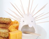 Toothpick Holder Monster Sculpture Ceramic Foodie Fun Unique Kitchen Ware Made To Order