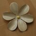 1960s Sandor Pale yellow Dogwood flower brooch
