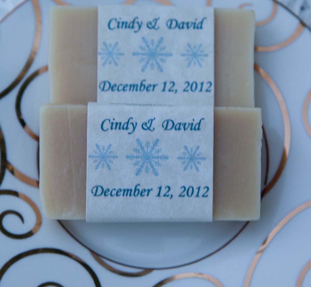 Winter Theme, Beer Soap Wedding Favors - 75