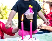 Personalized Cupcake Birthday Shirt Il_170x135