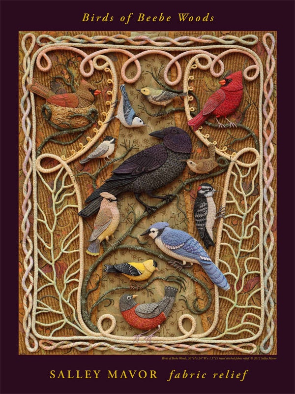 Birds of Beebe Woods 18 x 24 Poster