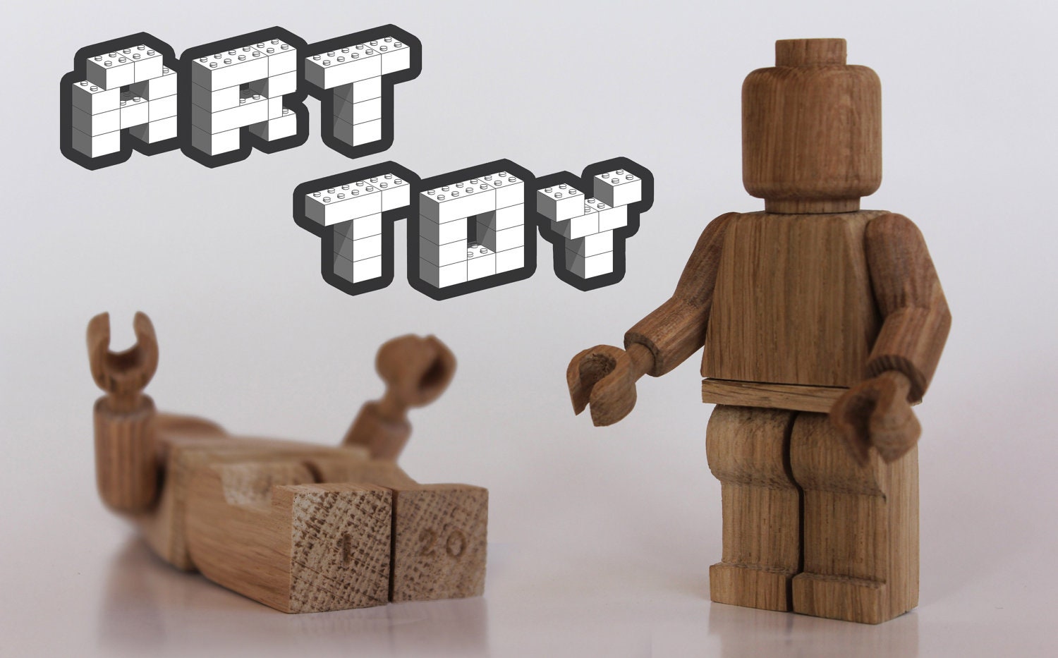 Art toy en bois