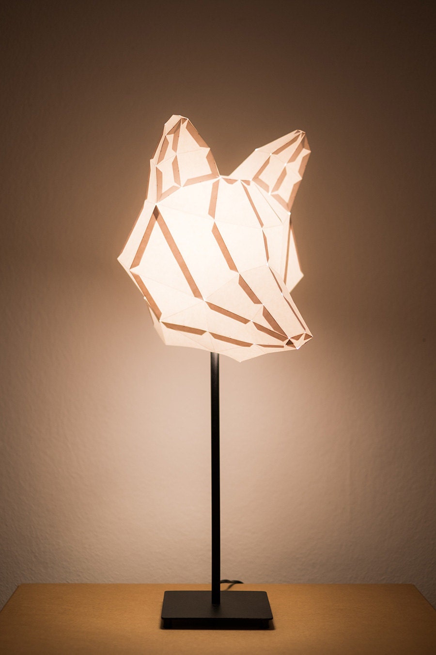 Fox Medium - do it yourself paper lampshade