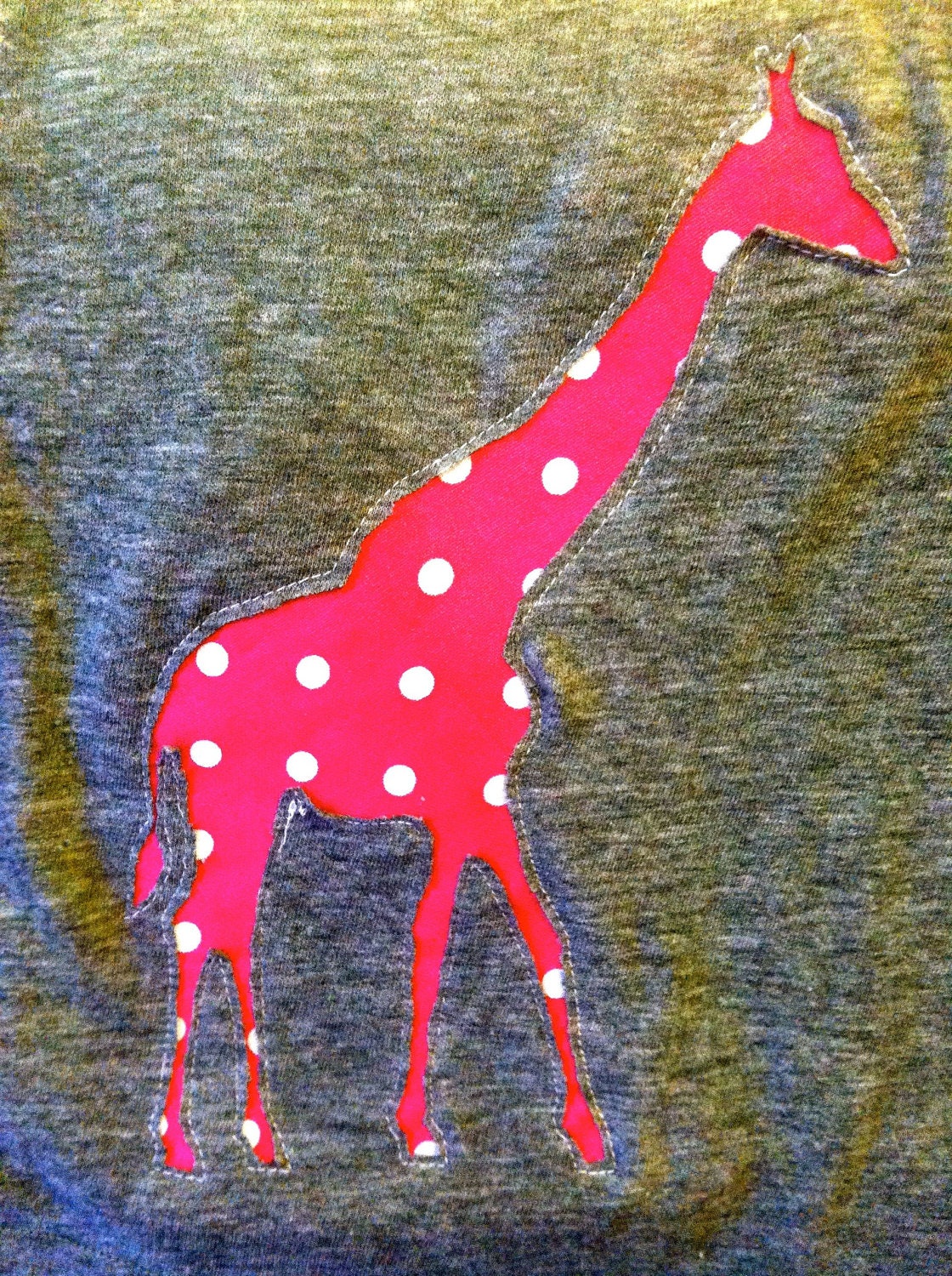 Cut-Out Giraffe T-Shirt