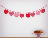 Handmade 'HEART' Fabric Garland Il_170x135