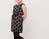 SALE Girls dress A line dress Spring dress children clothingsize Eur 110/US 5, OOAK ready to ship