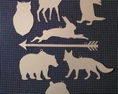Winter Tag Set - Pick Shape - Pick Colors