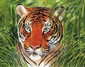 Tiger - 8x10" Giclee Art Print