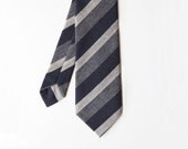 Fitz - Stripe Linen/Cotton Men's Tie