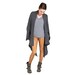 Dark Woodgrain Printed Faux Bois Wood Leggings