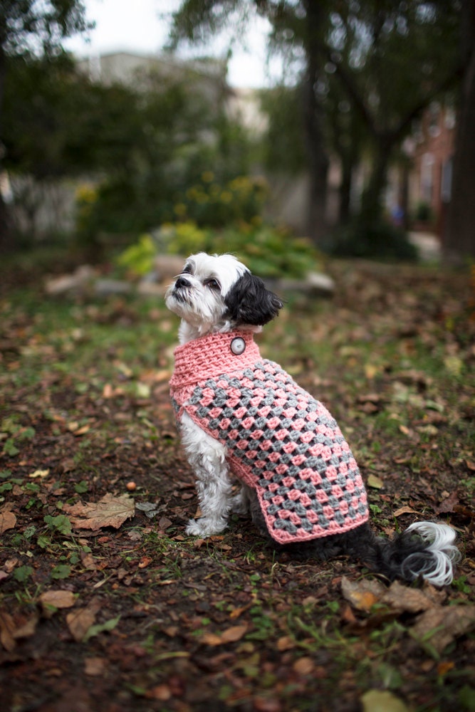 SMALL Wool Dog Sweater