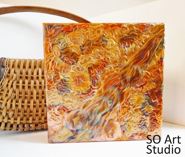 Wetlands - Fired Metal Copper Repousse