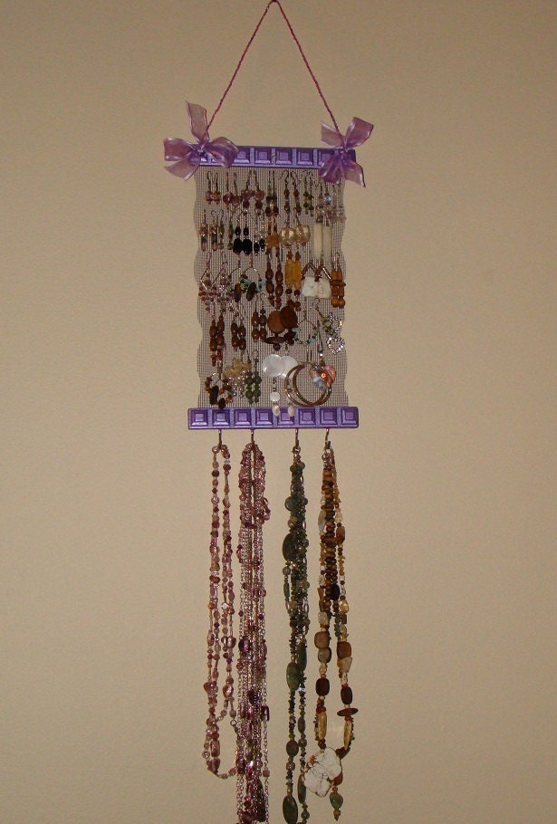 On Sale Jewelry Organizer Jewelry Holder Jewelry Display 'Purple Passion'