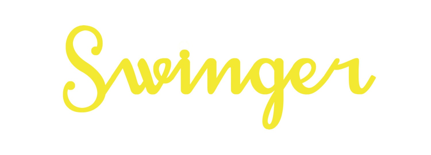 Swinger Word fun sign Custom Colour Wooden Wall hanging MADE TO ORDER