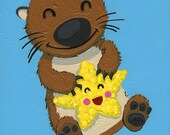 Otto and Bling Bling Archival Print